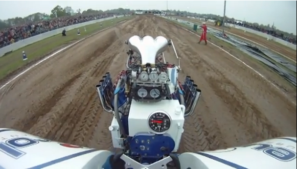 Ride Along With a Three Engine, 5000hp Pulling Tractor!