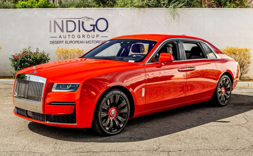 Check The Spec: 2021 Rolls-Royce Ghost Finished In Indy Red