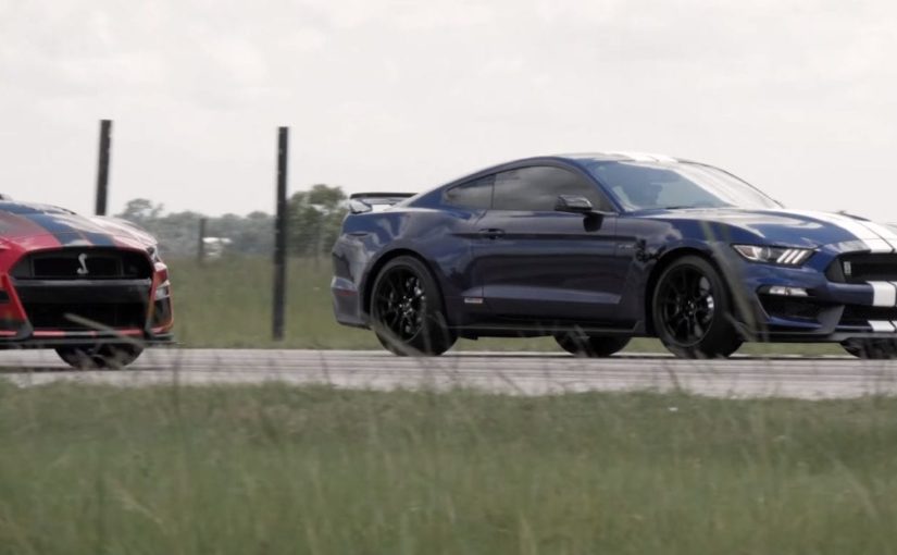 Hennessey HPE850 vs Stock Shelby GT500